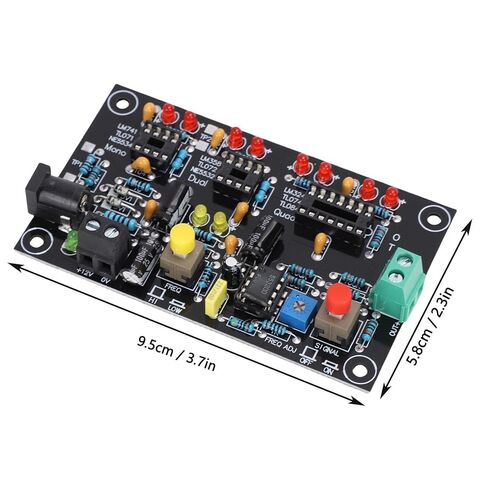 Operational Amplifier Testing Module Board OP AMP Tester High Low Speed Differential for Single Chip Dual Quad Channel Electronics Experiments in Saudi Arabia