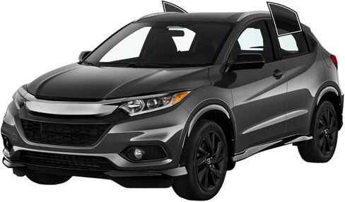 Precut Windows Tint Film جميع الجوانب سيارات Sun حظر الحماية من الخصوصية المضادة للزجاج التحطيم 2 Ply Film 25 ٪ Tint Shade Kit لـ Honda HRV 2016-2022 in Kuwait