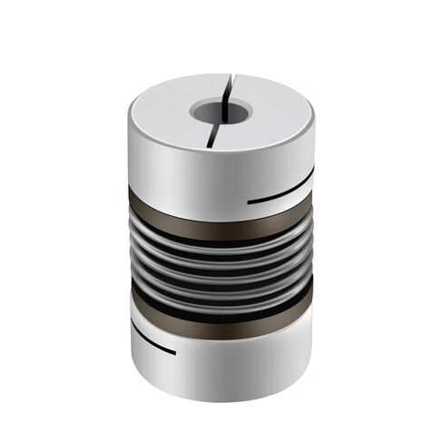 D32L43 Corrugated Coupling – Aluminum Alloy Shaft Coupler for CNC, Stepper Motor & 3D Printer (10mm to 18mm Sizes)(14X18) in Saudi Arabia