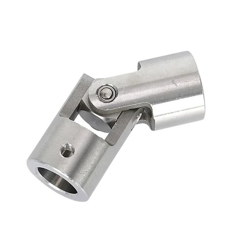 304 Stainless Steel Universal Joint Coupler - 30/35mm CNC Precision Shaft Coupling (Single Design)(D58L123-30) in Saudi Arabia