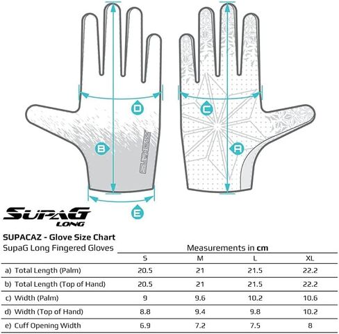 Supacaz Glove - SupaG Clarino Gloves – Oil Slick Reflective (Long - XXL) - Cycling Bike Mitts in Saudi Arabia