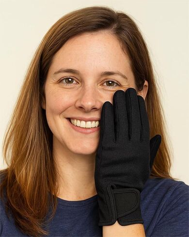 Riding Gloves Touchscreen Design, Outdoor Equestrian Gloves for Men Women, XL Size (Fits Hand Length 20-21cm) in Saudi Arabia