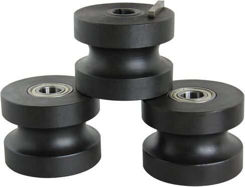 KAKA INDUSTRIAL 3/4'' Pipe(1.05''OD) Rollers for TR-60L, Round Pipe Roller Dies, Compatible With Tube Roller TR-60L in Saudi Arabia