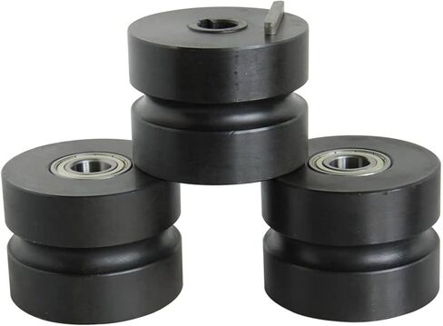 KAKA INDUSTRIAL 3/4'' Pipe(1.05''OD) Rollers for TR-60L, Round Pipe Roller Dies, Compatible With Tube Roller TR-60L in Saudi Arabia
