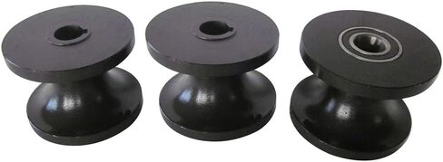 KAKA INDUSTRIAL Pipe Rollers for TR-50L, Round Pipe Roller Dies, Compatible With Tube Roller TR-50L (1-1/2''Pipe(1.90''OD) Rollers for TR-50L) in Saudi Arabia