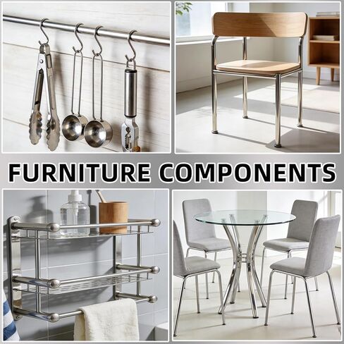 GeilSpace 3/4" OD 304 Stainless Steel Tube, 36 inch Length, Round Metal Weldable Pipe, DIY Industrial Straight Metal Tubing (3/4"OD-36"-2PCS) in Kuwait