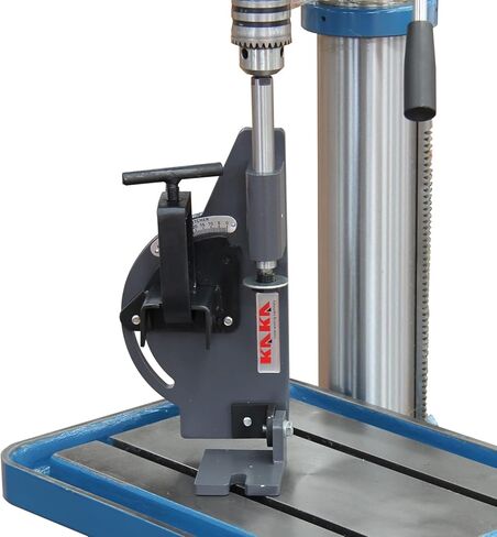 KAKA INDUSTRIAL Aluminum Pipe Notcher, 0-45° Adjustable for 2 inch Pipes and Tubes, Lightweight Drill Press Mount, Model PN-1/2A in Kuwait