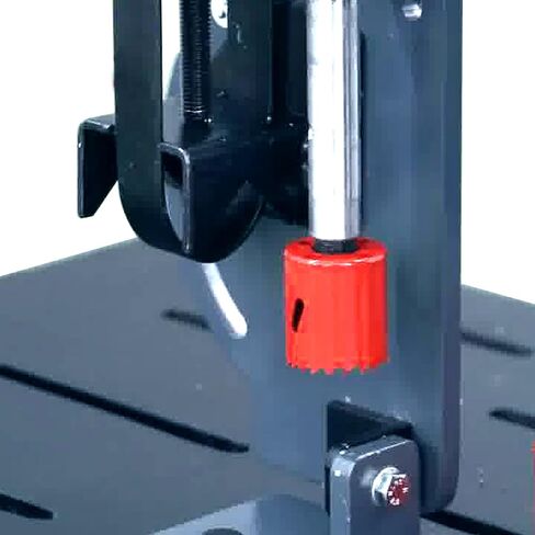 KAKA INDUSTRIAL Aluminum Pipe Notcher, 0-45° Adjustable for 2 inch Pipes and Tubes, Lightweight Drill Press Mount, Model PN-1/2A in Kuwait