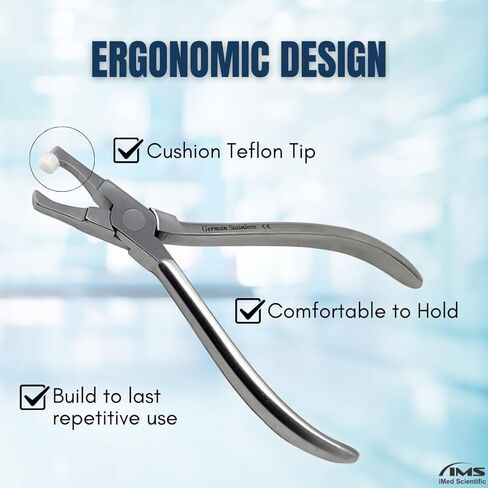 Dental Adhesive Removing Pliers, Orthodontic Band Remover Forceps Dental Surgical Instrument Tool Tooth Pulling Kit for Dentist - Easy to Use and Portable in Saudi Arabia