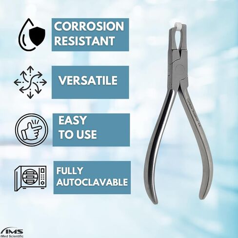 Dental Adhesive Removing Pliers, Orthodontic Band Remover Forceps Dental Surgical Instrument Tool Tooth Pulling Kit for Dentist - Easy to Use and Portable in Saudi Arabia