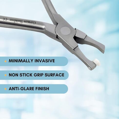 Dental Adhesive Removing Pliers, Orthodontic Band Remover Forceps Dental Surgical Instrument Tool Tooth Pulling Kit for Dentist - Easy to Use and Portable in Saudi Arabia