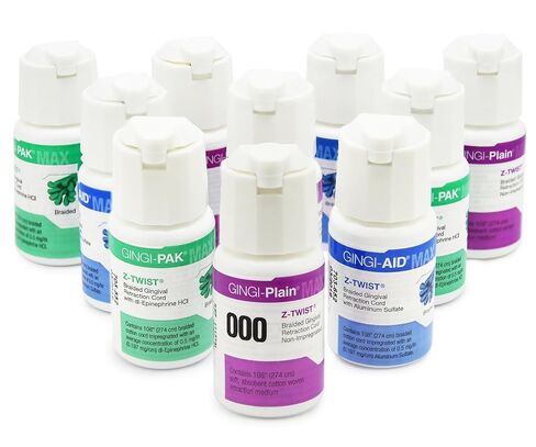 GI-12172M Gingi-Aid Max Z-Twist Weave، #2، متوسط، الشكل in Kuwait