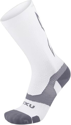 2XU Unisex Vect Crew Socks - Moisture-Wicking, Breathable, and Supportive Athletic Socks in Kuwait