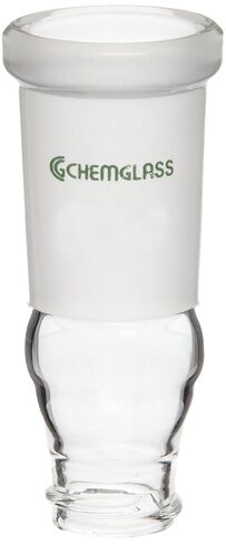 Chemglass CG-1318-10 Glass Rotary Evaporator Vial Adapter, 24/40 Joint in Kuwait