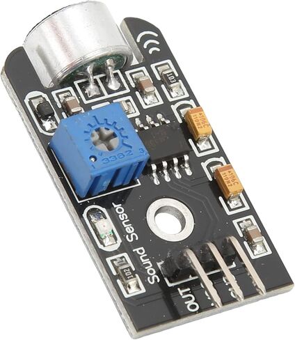 Microphone Sensor Sound Module High Sensitivity Adjustable Gain for Detecting Sound Strength Suitable for Audio Enthusiasts 1 X Detection Module in Kuwait