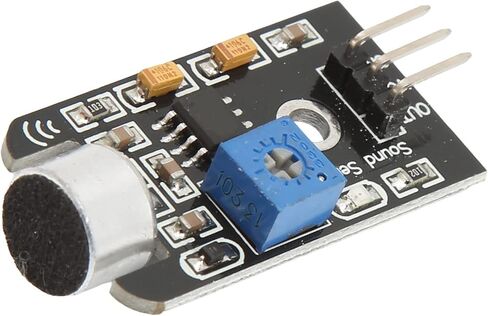 Microphone Sensor Sound Module High Sensitivity Adjustable Gain for Detecting Sound Strength Suitable for Audio Enthusiasts 1 X Detection Module in Kuwait