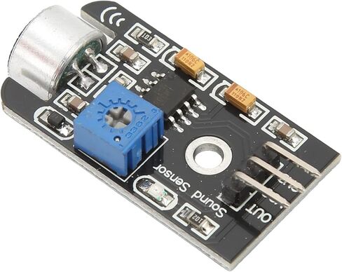 Microphone Sensor Sound Module High Sensitivity Adjustable Gain for Detecting Sound Strength Suitable for Audio Enthusiasts 1 X Detection Module in Kuwait