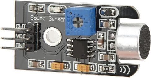 Microphone Sensor Sound Module High Sensitivity Adjustable Gain for Detecting Sound Strength Suitable for Audio Enthusiasts 1 X Detection Module in Kuwait