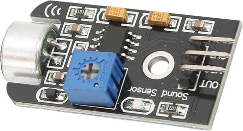 Microphone Sensor Sound Module High Sensitivity Adjustable Gain for Detecting Sound Strength Suitable for Audio Enthusiasts 1 X Detection Module in Kuwait