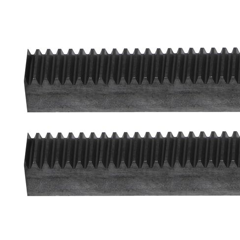 uxcell Steel Gear Rack, 2 Pcs 1.5Mod 500mm x 15mm x 15mm Total 3.3 ft Heavy Duty Straight Linear Spur Rack for Machines Automotive in Saudi Arabia