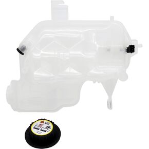 603-759 Coolant Reservoir Overflow Tank for 2005 2006 2007 2008 2009 2010 2011 2012 2013 2014 2015 2016 Land Rover LR3 LR4 Range Rover Sport 4.0L 4.2L 4.4L 3.0L 5.0L with Cap Sensor