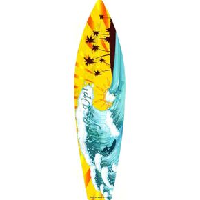 Surf Up Metal Novelty Surfboard Sign SB-030