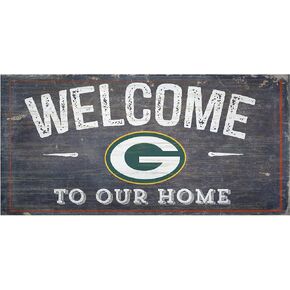 Baltimore Ravens 6" x 12" Welcome To Our Home Sign