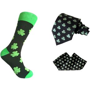 Mens Socks & Necktie and pocket square Set
