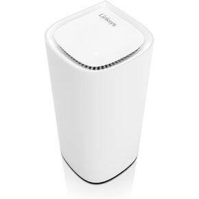 Linksys Velop Pro 6E WiFi Mesh System | One Cognitive Mesh Tri-Band Router | 5.4 Gbps (AXE5400) Speeds | 3,000 sq ft Coverage | Connect 200+ Devices | 1Pk MX6200 Grey | 2024 Release