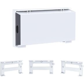 Starlink Gen 3 Wall Mount for Power Supply, Secure Mounting Kit for Starlink Standard V3 Power Supply Ethernet Adapter, Satellite Internet Kit Holder