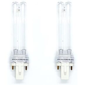 2-Bulbs 7W Aquarium UV Sterilizer Lamp Tube 110V-240V - Worldwide