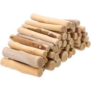 Sewroro Natural Driftwood Log - Rustic DIY Craft & Aquarium Decor