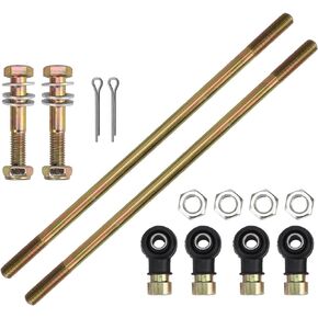 AUTOKAY 2 Tie Rods and 4 Tie Rod Ends Kit Compatible with Polaris Sportsman 335 400 500 600 Trail Blazer 330