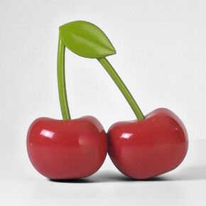 Cherry Decor, Maximalist Decor with Funky, Trendy & Unique Style, Cherry Themed Aesthetic Room Decor, Kitchen Decor for Modern Homes, 70’s Retro Bar Cart Decor for Cherry Lovers