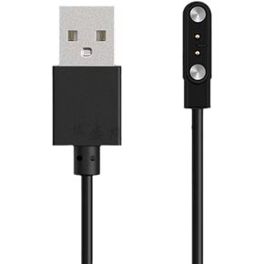Compatible with Da Fit Smart Watch Charger, Smartwatch Cables and Chargers, Replacement USB Charger Cable 3.3 Ft Charging Cord for Smart Watch with Da Fit App Smartwatch Cables and Chargers（Black）