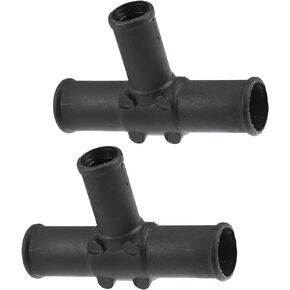 No.87248-60460 Heater Hose Tee for Toyota Land Cruiser 1992-2007 / Heater Hose Connector/Durable / 1Set Black