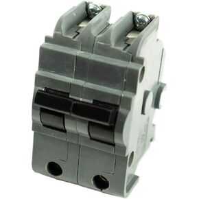 Connecticut Electric UBIF230NB-New Federal Pacific Bolt-On Thick 30 Amp 1 in. 2-Pole Type NB Replacement Circuit Breaker, Grey