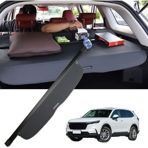 CRV 2024 2023 Cargo Cover,Retractable Rear Trunk Tonneau Cover Cargo Privacy Security Shield Shade Compatible for 2024 2023 Honda CRV Accessories