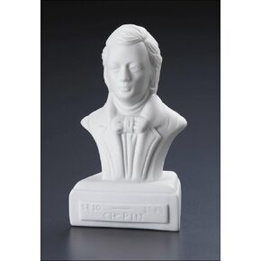 Willis Music Composer Statuette (SG9108), White