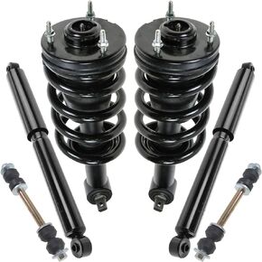TRQ For 07 08 09 10 11 12 13 Silverado Sierra 1500 Struts & Shock Absorbers 6pc Kit