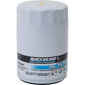 Quicksilver 877769Q01 Oil Filter for Mercury Verado Six-Cylinder Outboards