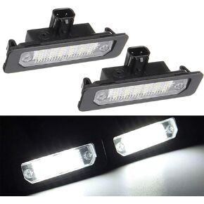 2PCS LED Rear Number License Plate Light Lamp For Ford Mustang Focus Fusion Flex Mercury sable milan Lincoln MKS MKT MKX MKZ OEM 8T5Z13550B 8T5Z13550A