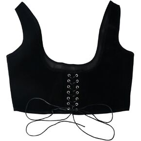 Slim Bustier Corset Dress Accessories Personality Adjustable Waistband Suspender Vest Bodyshaper Tank Lace-up