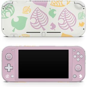 Tacky design Compatible with Nintendo Switch lite Skin Leaves, Purple Color Compatible with Switch lite Leaf Vinyl 3m Stickers Full wrap Cover