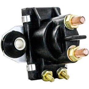 RAREELECTRICAL NEW STARTER SOLENOID COMPATIBLE WITH 4 TERM ISO BASE 12V 89-850187A1 89-850187T1 65W-81941-00-00 SW087 SW097 89-818997A1 89-818997A2
