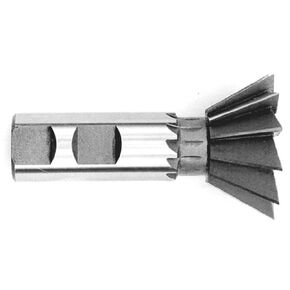 Drill America - DWCA1408-45 1/2" 45 Degree High Speed Steel Weldon Shank Dovetail Cutter, DWC Series