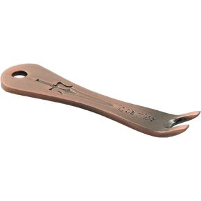 Guitar Bridge Pins Puller RLECS Red Bronze Acoustic Guitar Bridge Pins Peg Remover Multifunction Guitar Peg Puller Extractor Removal Metal Handy Tool Kit Accessories Bridge Pin Remover