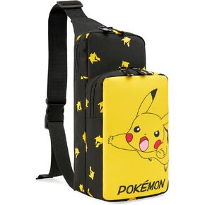 Pokemon Fashion Waist Packs for Kids Teenagers Crossbody Bag Chest Bag Adjustable Strap Travel Holiday - Gifts for Boys