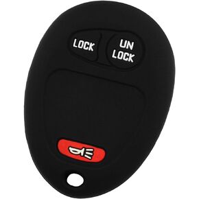 KeyGuardz Keyless Entry Remote Car Key Fob Shell Cover Rubber Case for Hummer H3 Colorado Canyon L2C0007T