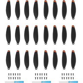 Propeller for DJI Mini 4K, Mini 2 SE, Mini 2, Mini SE 24Pcs Replacement 4726FM Prop Blade Low Noise Wing Mavic Mini Series Mini 4K 2 SE Drone Accessories with Screws & Screwdrivers Orange